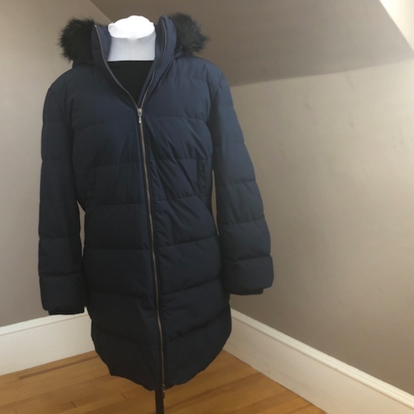 Lands' End Jackets & Blazers - Lands' End Stretch Plush Lined Down Coat - size XL